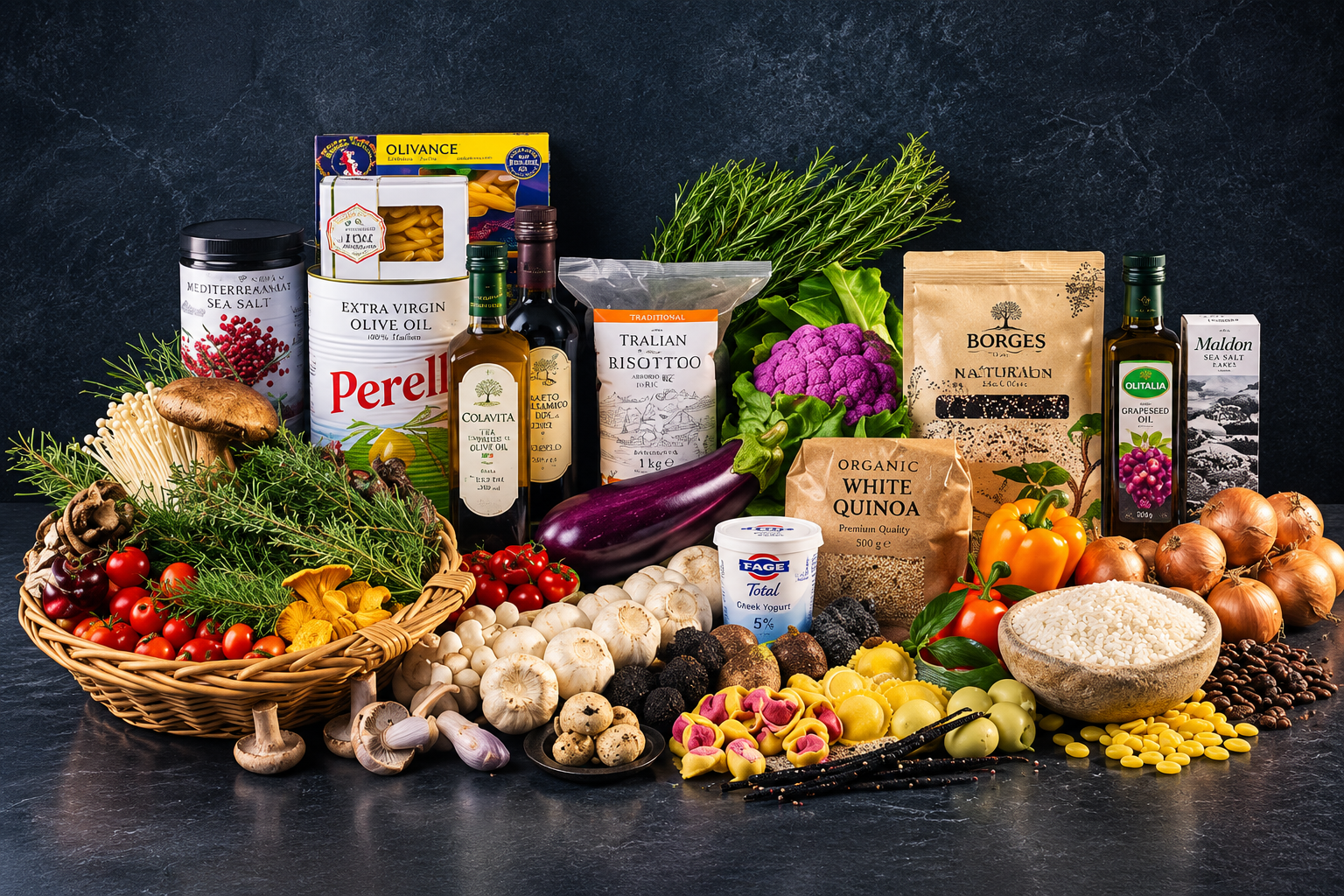 Premium food products and fresh ingredients supplied to hospitality businesses